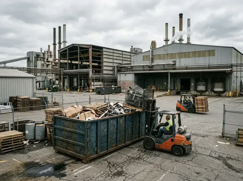 industrial-factory-scrap-conta-003 — frequently asked questions, Cheap Roll-off Dumpster Rentals in St. Croix Falls, WI